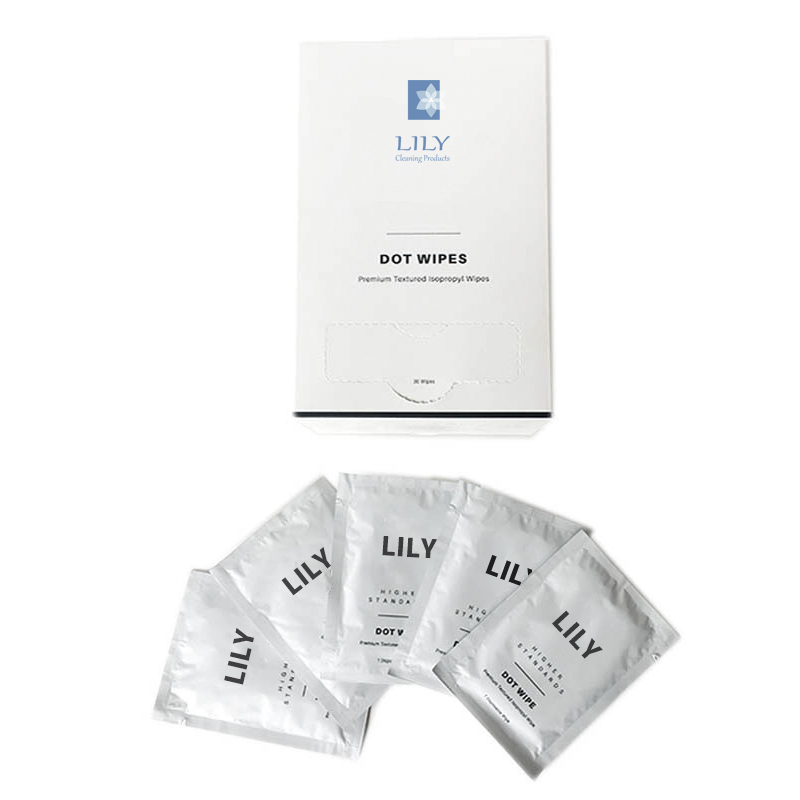 Isopropyl Alcohol Cleaning Wipes for Metal Instruments