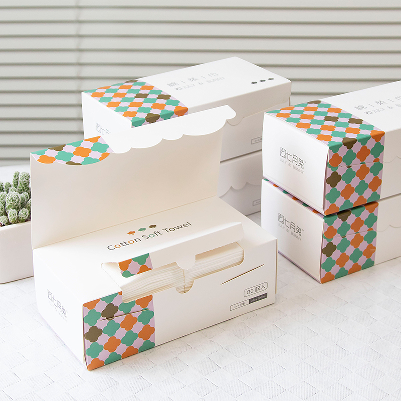 Natural High Quality Cotton Disposable Cotton Towels