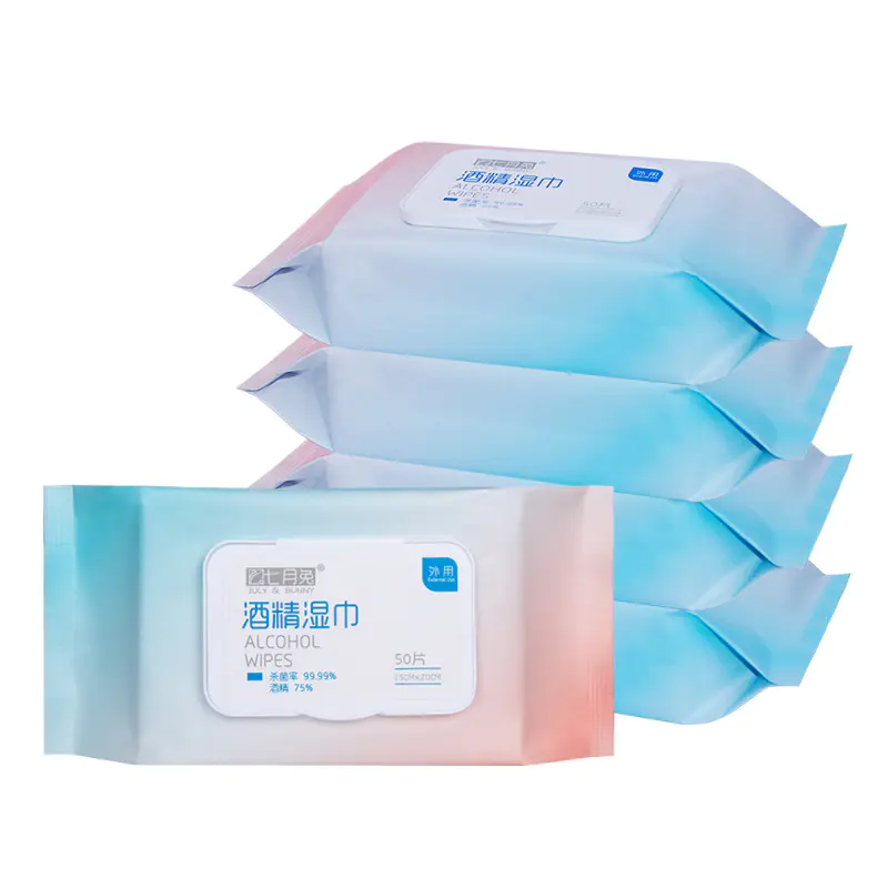 On-the-go Alcohol Disinfectant Wipes